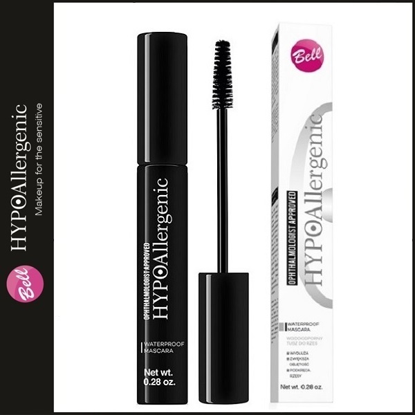 Bell HYPOAllergenic Waterproof Black Mascara Long Lasting Protect Lashes 10