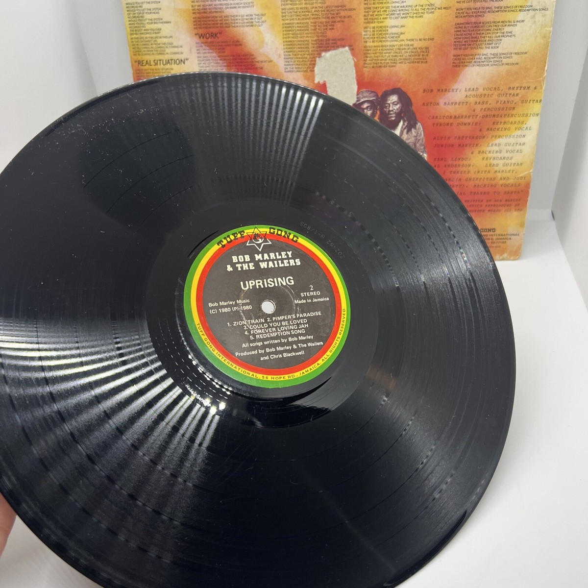 ジャマイカ7” Bob Marley &amp;amp; The Wailers Curfew / Chant NONE Tuff Gong /00080 s-l400.jpg