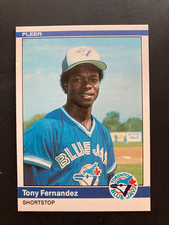 1984 Fleer Tony Fernandez Rookie Card (RC) #152