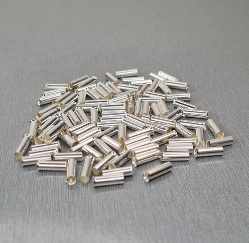 2/5/10/20/50/100/1000Pcs EN4010 12AWG 4mm² Non Insulated Ferrule Bootlace Crimp - Picture 7 of 20