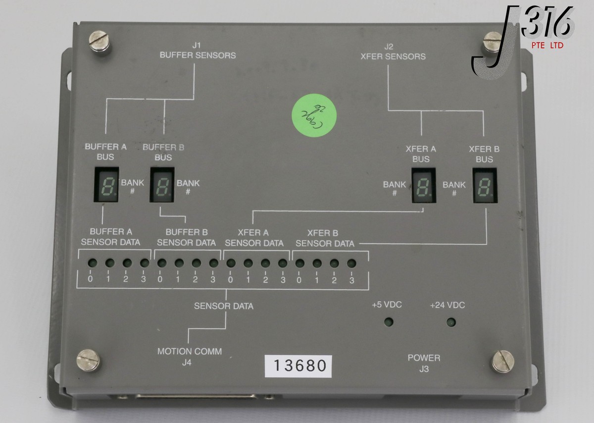 い 13680 APPLIED MATERIALS LCF SENSOR INTERFACE, 0130-09796 0190