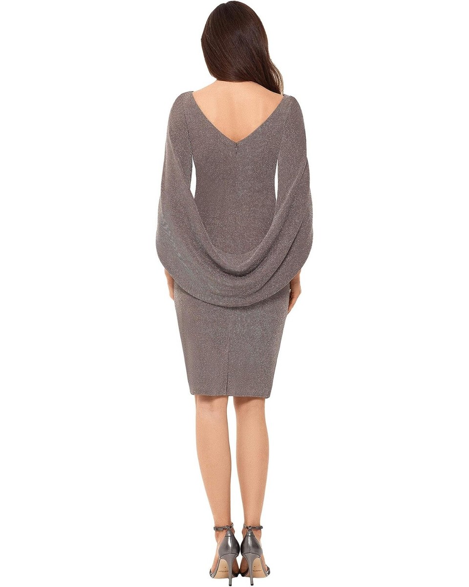 Betsy & Adam L133007 Womens Silver Taupe Rouched Metallic Drape Dress Size 8 | eBay Betsy & Adam L133007 Womens Silver Taupe Rouched Metallic Drape Dress Size 8 | eBay