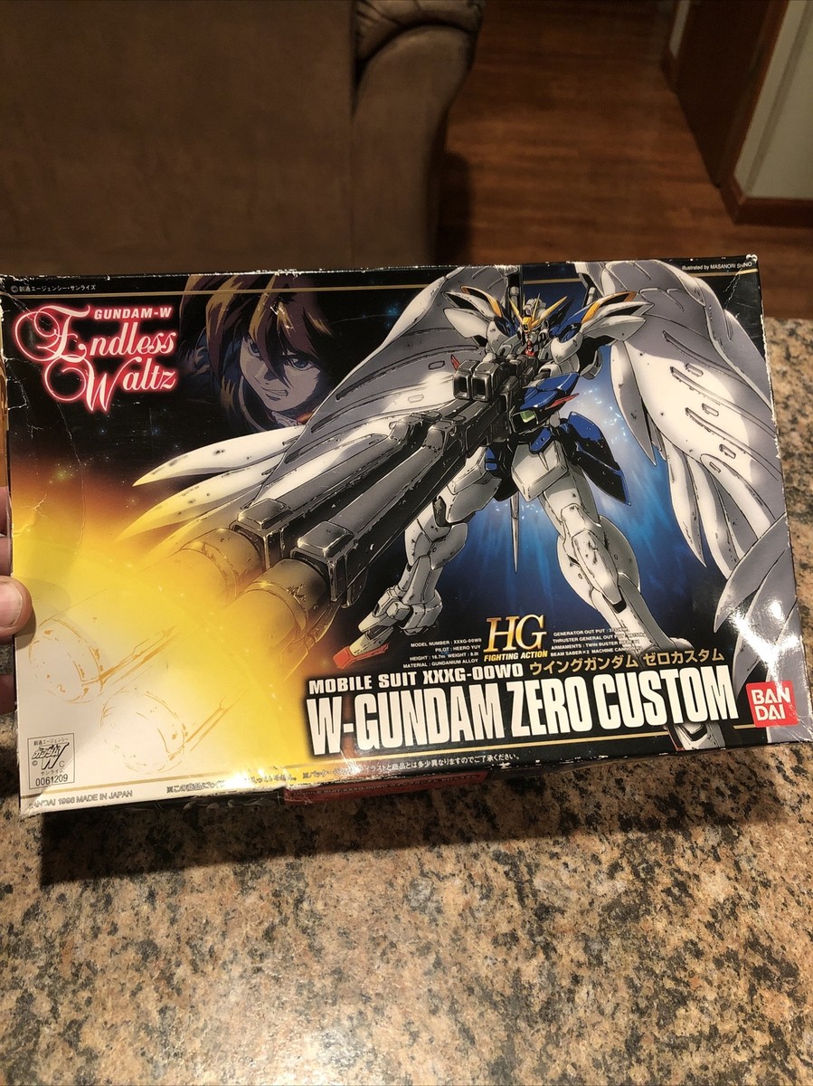 Bandai 1/144 W-gundam Zero Custom Endless Waltz Model Kit 061209