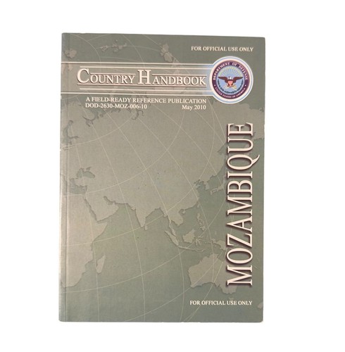 2010 US Department of Defense MOZAMBIQUE Country Handbook Military Reference