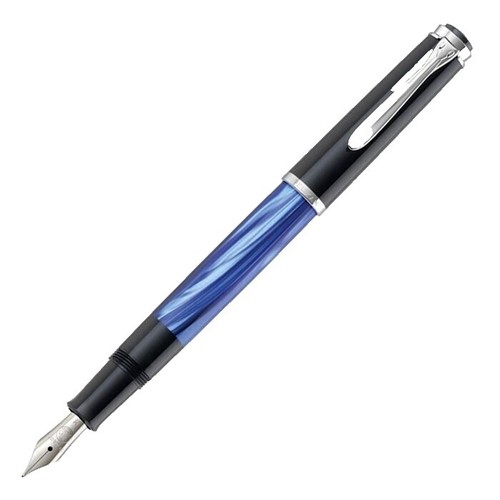 Stylo Plume Prestige Montegrappa Nero Uno Résine Blue - Taille M, Occasion