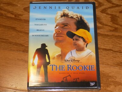 The Rookie Walt Disney Pictures Dennis Quaid Baseball Drama DVD SEALED NEW 