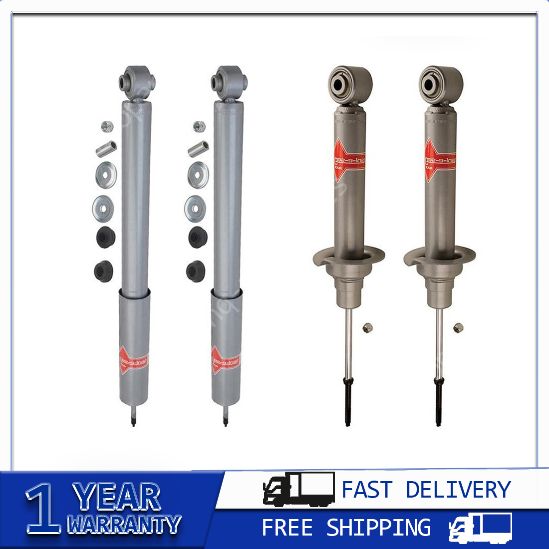 Front Rear Shocks Struts 4x fits Mitsubishi Montero 2001~2004 | eBay