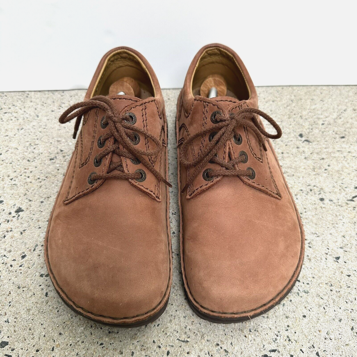 未使用♡Footprints BIRKEN STOCK 24cm 37 FOOTPRINTS Shoes BIRKENSTOCK Brown Leather Women's Size 37