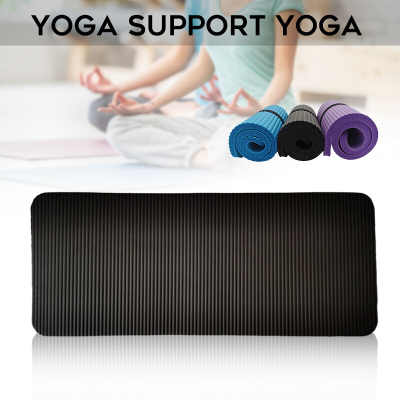 15mm Yoga Pilates Mat Thick Exercise Gym NonSlip Workout Fitness Mats
