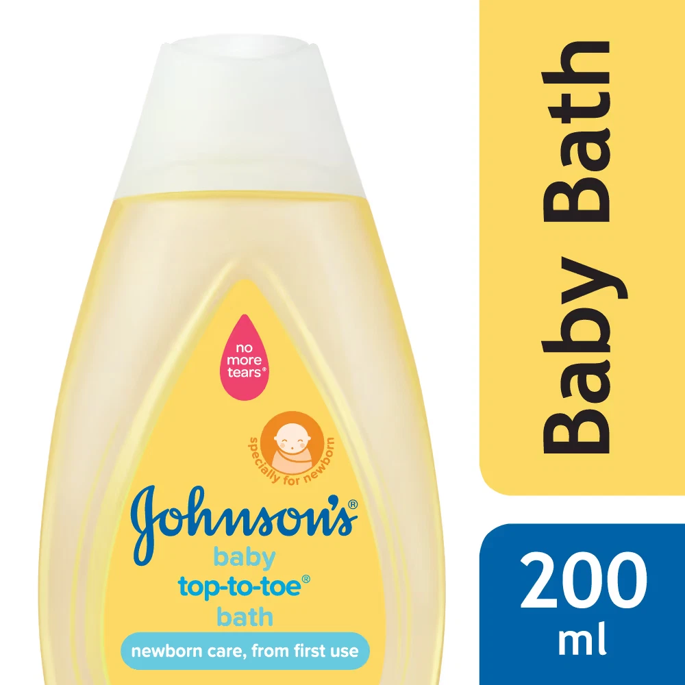 Johnson's baby top hotsell to toe bath