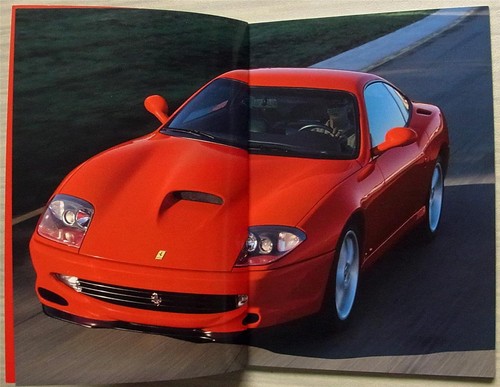 FERRARI 550 MARANELLO Sports Car Sales Brochure March 1997 #1150/97 03/97 - Picture 3 of 8