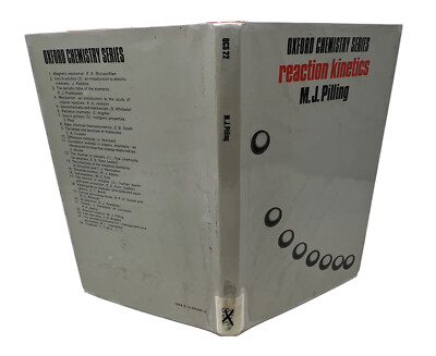 reaction kinetics M. J. Pilling Oxford Chemistry Series 0198554818 Ex-Library Hc
