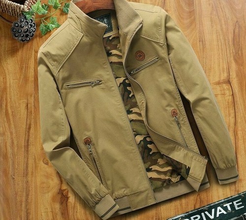 Casual Slit Fit Type Windbreaker Male 