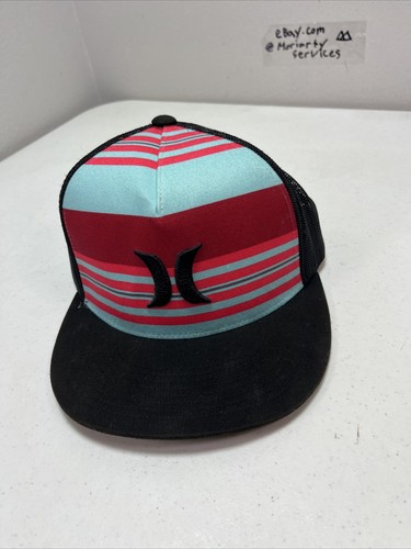 Hurley The Classics Yupoong Snapback Baseball Hat Cap Trucker Hat - Picture 8 of 10