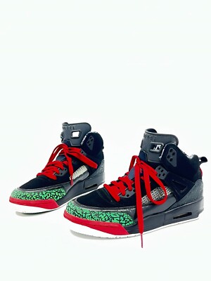Nike Air Jordan Spizike Negro/Rojo Zapatos Deportivos Niños T.38,5 US.6Y UK.5,5