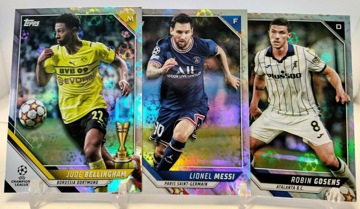 2021 22 Topps UEFA Champions League Soccer STARBALL SILVER FOIL 1