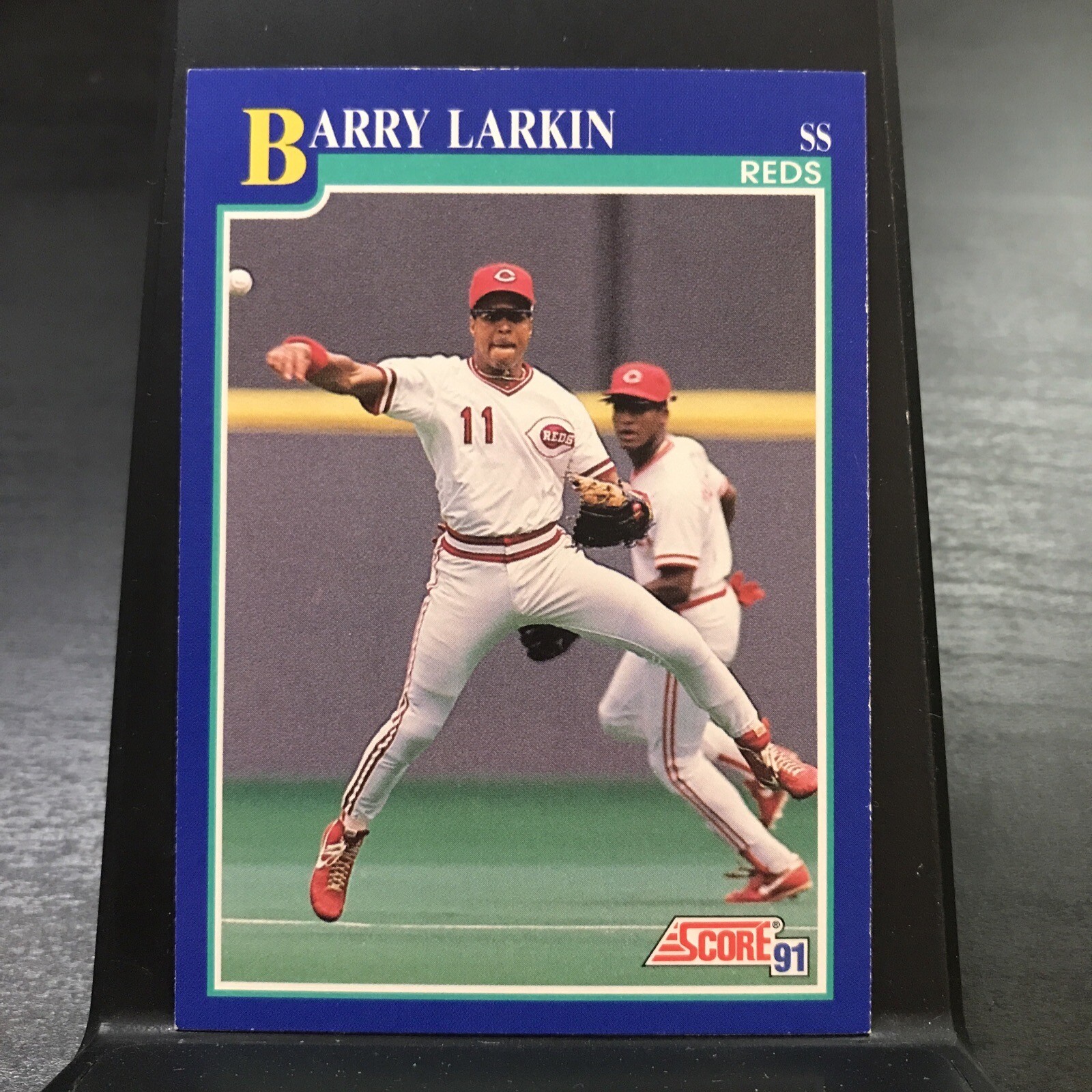 1991 Score Baseball #505 Barry Larkin Cincinnati Reds