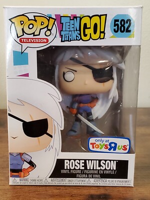 Funko Pop! Teen Titans Go - Rose Wilson Action Figure In Vinile 9 Cm