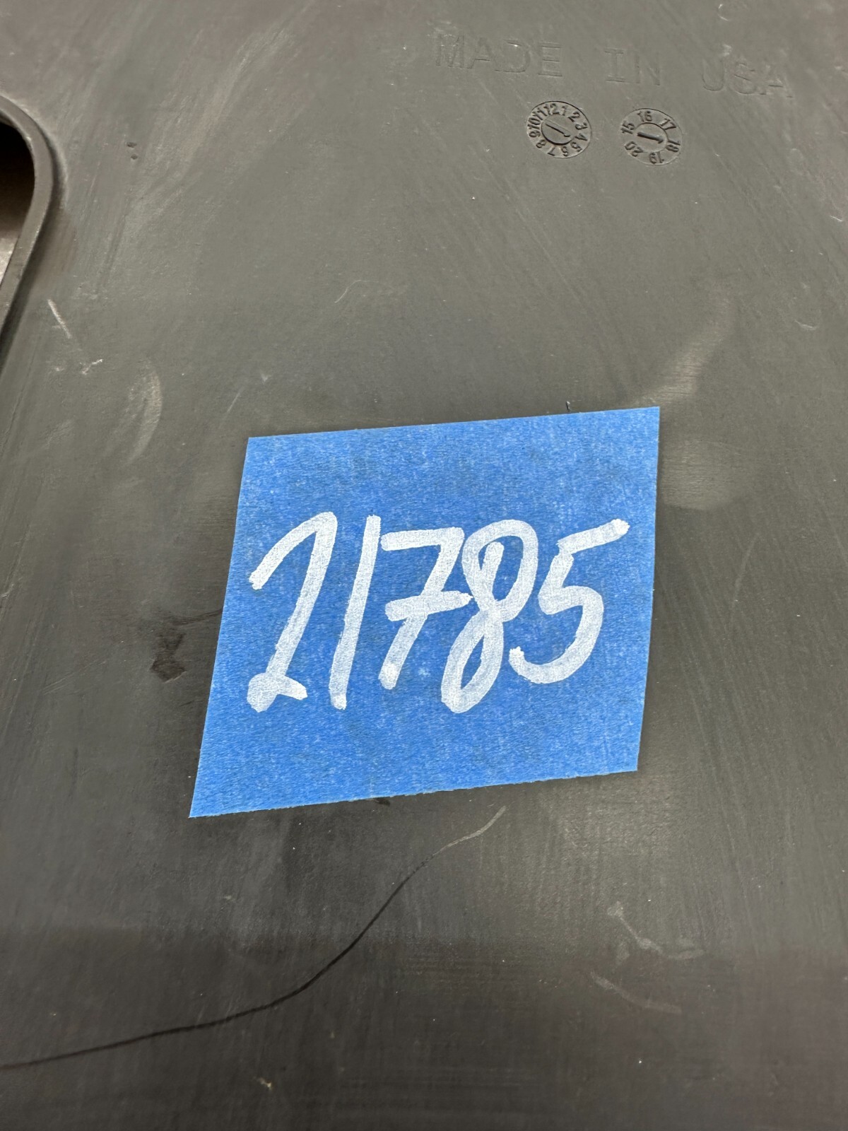 💎OEM 16-20 Tesla MS Front Left Radiator Grille Air Duct Baffle Guide 1058070-C