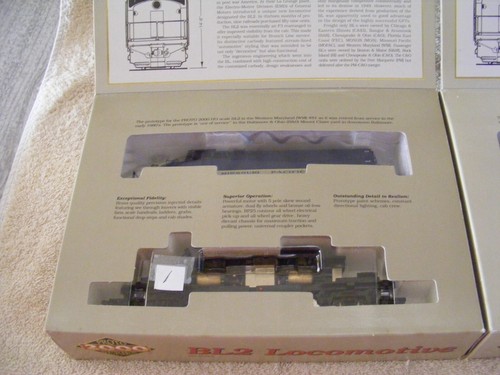 HO SCALE BL2 LOCOMOTIVES & GP18 LOCOMOTIVES PROTO 2000 SERIES - LOT OF 2 EACH - Picture 4 of 24