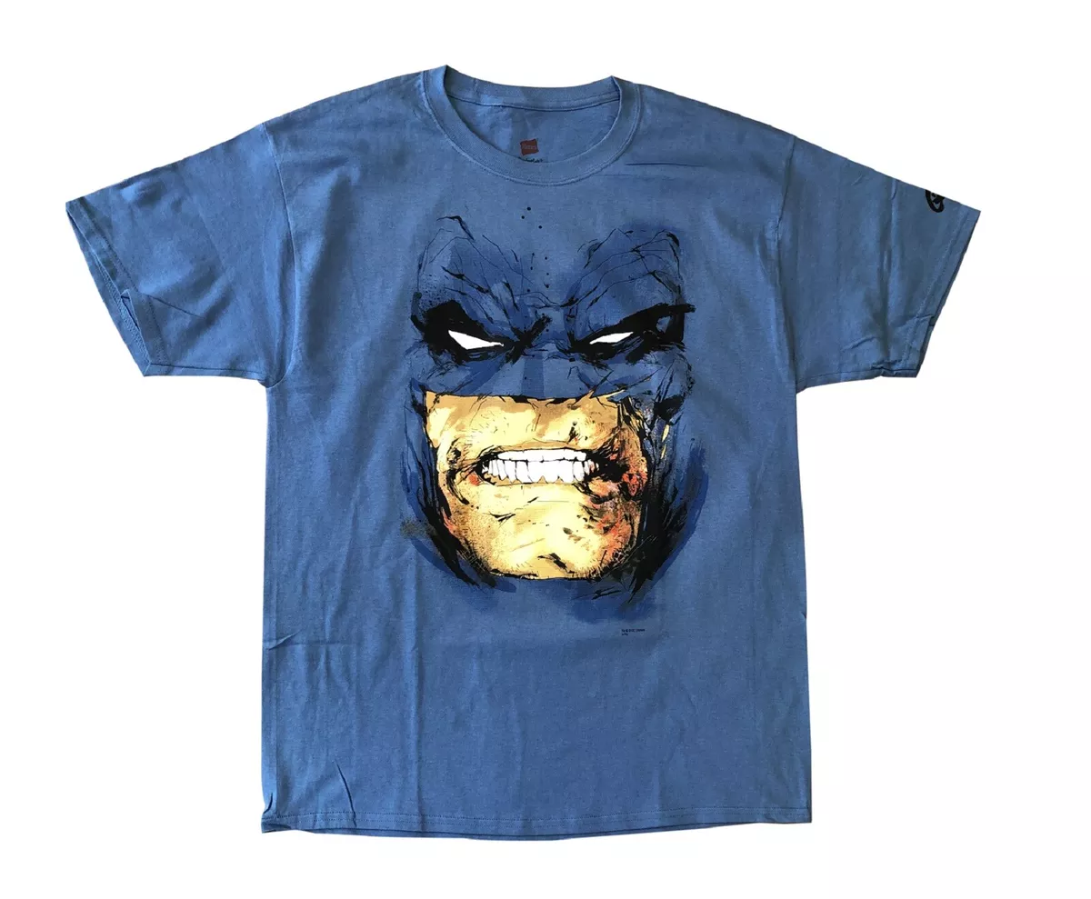 Batman Dark Knight Face Premium DC Comics premium Adult T-Shirt | eBay