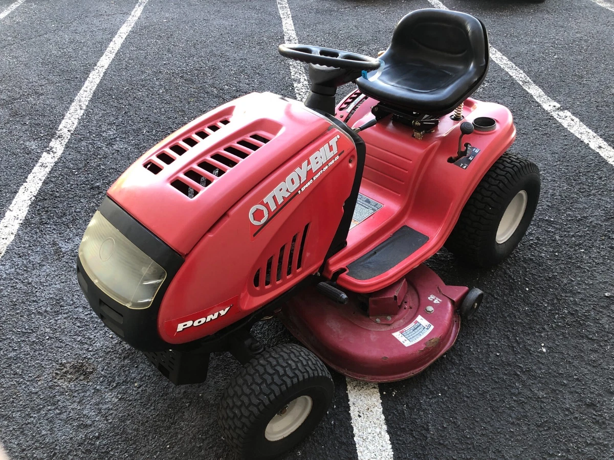 Troy bilt pony deals