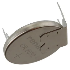CR2032RH1-MFR 3V Lithium Coin Battery HORZ 3-PIN for Compaq HP IBM RTC