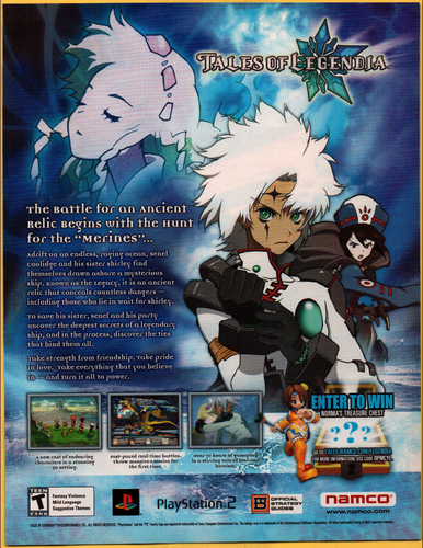 Premier guide d'aventure : Tales of Legendia par Namco - Importation du