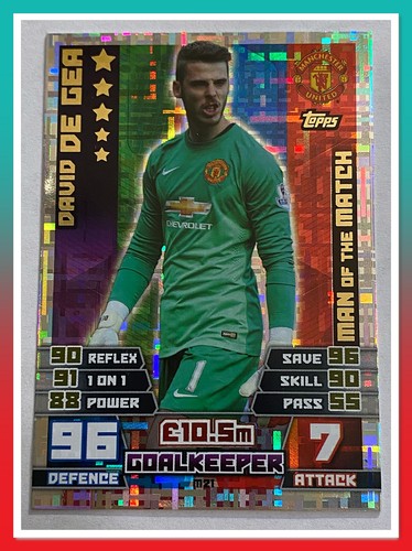 14/15 Topps Match Attax Extra Premier League Sammelkarten - Mann des Spiels - Bild 97 von 189