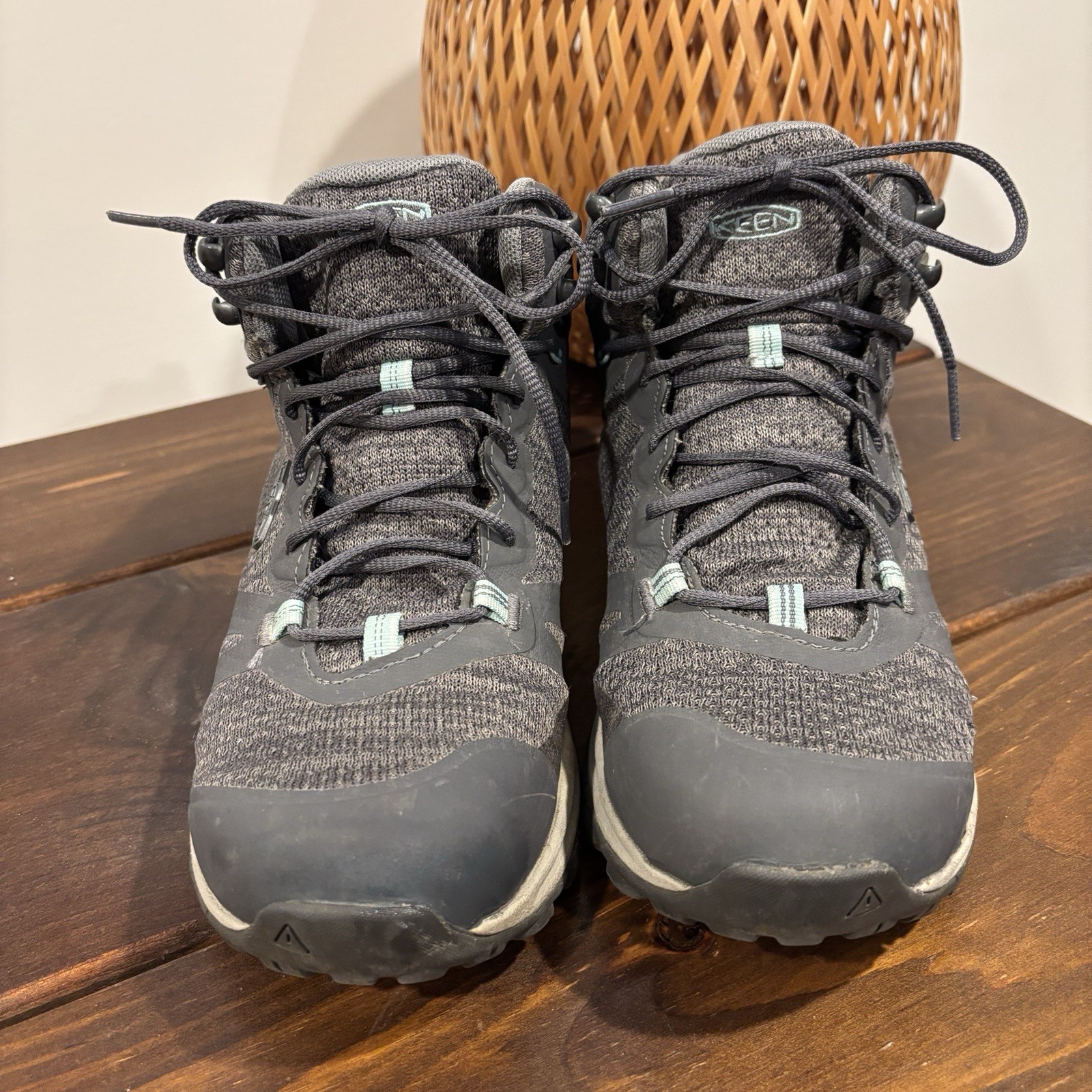 Scarpe da trekking Keen Terradora II Mid da donna taglia 9 grigie outdoor impermeabili