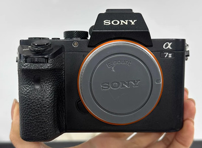 Sony Alpha 7 II E-mount interchangeable mirrorless camera w/ full frame sensor