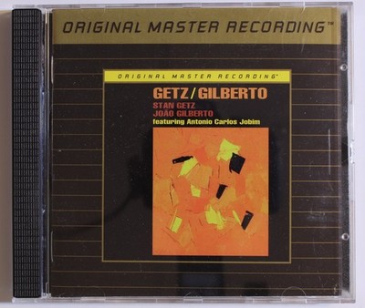 GETZ/GILBERTO Stan Getz Joao Gilberto MFSL Gold CD Ultradisc II Bossa Nova Jobim