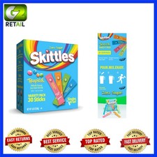 30-Count Skittles Singles To Go Drink Mix Variety - Strawberry Starfruit  More