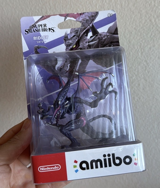 super smash bros ridley amiibo