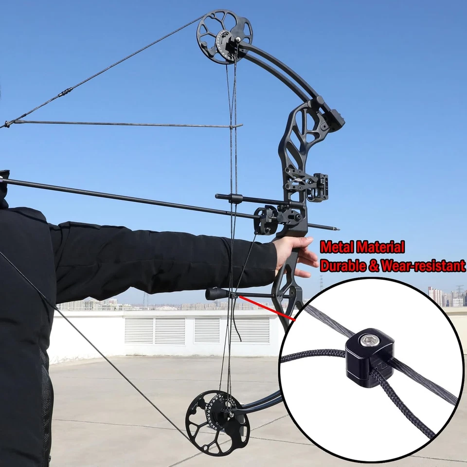 Reposaflechas Tiro con Arco - Micro Ajustable Mano Derecha Compuesto Arco Caza Foto 4 de 4