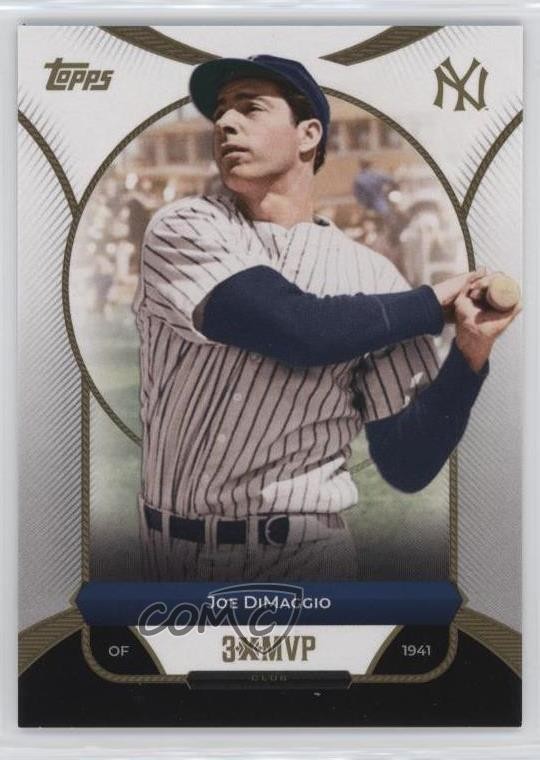 2025 Topps Welcome to the Club: 3x MVP Joe DiMaggio #32 HOF