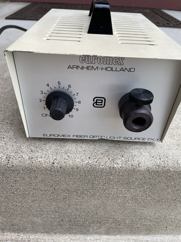 Euromex Illuminator EK-1 Fiber Optic Light Source, 110v