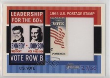 2013 Topps Heritage 27/50 John F Kennedy Lyndon B Johnson US Vote #64US-UV 2k3