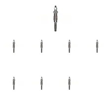 8 x Glühkerze KAMOKA für ALFA ROMEO, ARO, AUDI, BEDFORD, BERTONE, BMW