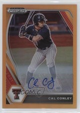 2021 Panini Prizm Draft Picks Neon Orange 4/20 Cal Conley #PDP126 Auto 17hc
