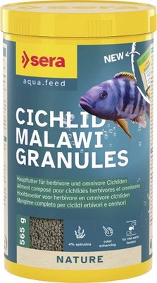 Sera Fischfutter Cichlid Malawi Granules 1 L  Granulat