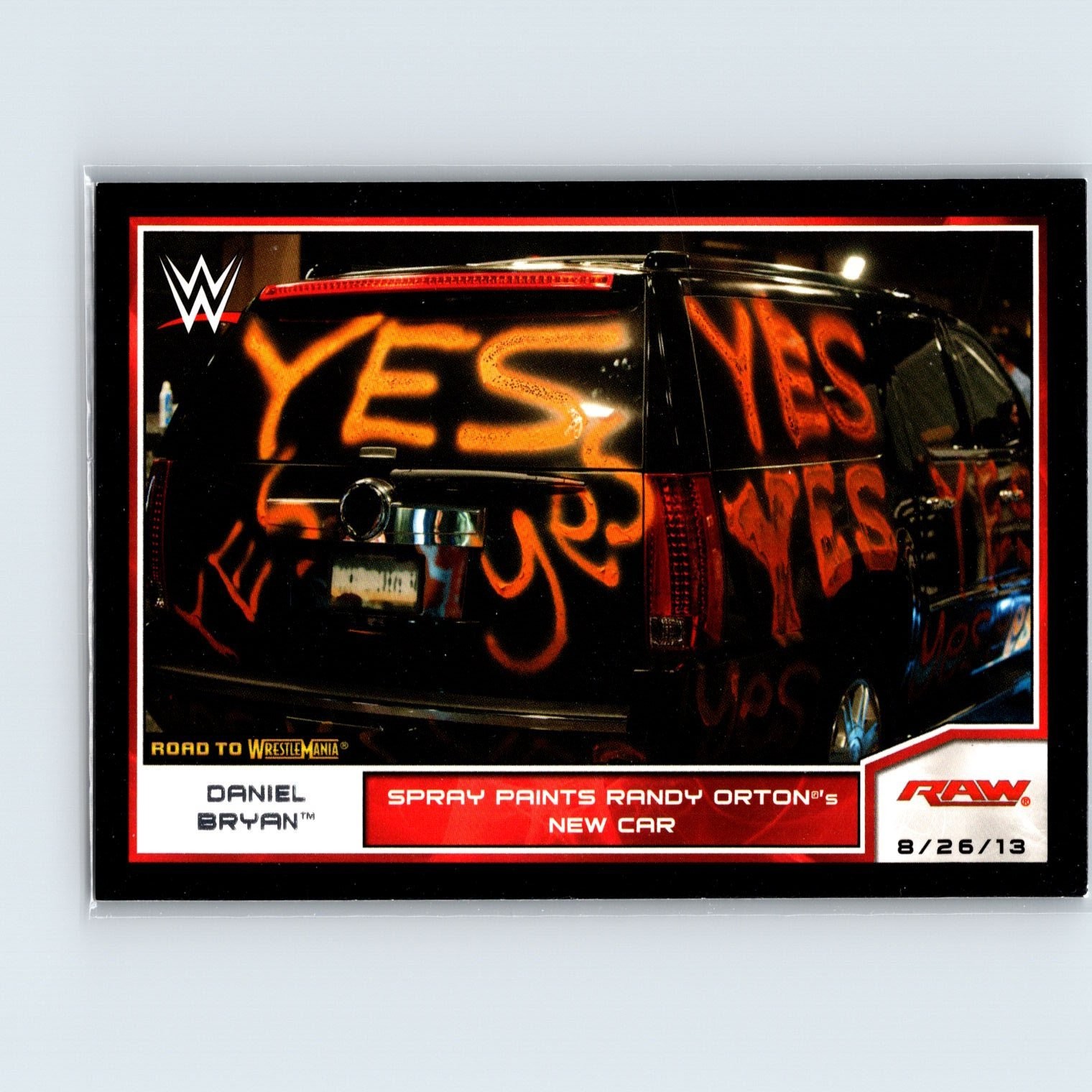 2014 Topps WWE Road to WrestleMania Daniel Bryan #35