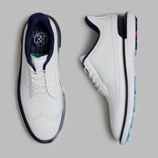 G/Fore MEN'S GALLIVAN2R LONGWING SNOW TWILIGHT SZ 9 Golf Shoes New in Box