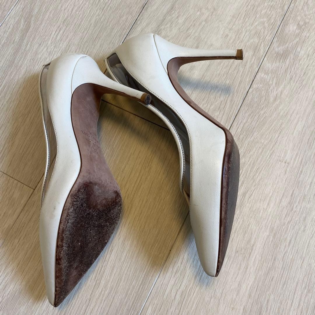 Valentino Garavani Pumps Heel Leather White EU35/US5 107145c thumbnail 11