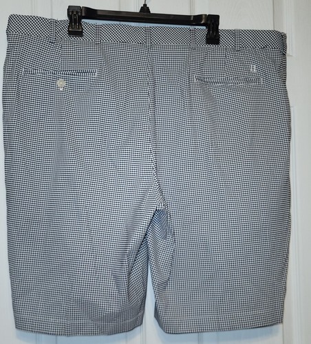 Walter Hagen Mens Golf Shorts Size 42 Black And White - Picture 2 of 10
