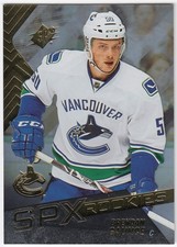 2015-16 Upper Deck SPx Foil Rookies BRENDAN GAUNCE #125 Canucks UD RC Rookie