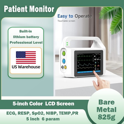 #ad US Warehouse Portable Vital Signs Monitor 5quot; Touch Multi Parameter Professional $320.00