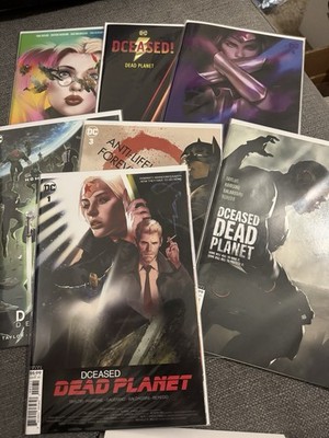 DCeased Dead Planet 1-7 Complete Movie Variant Set DC Comics