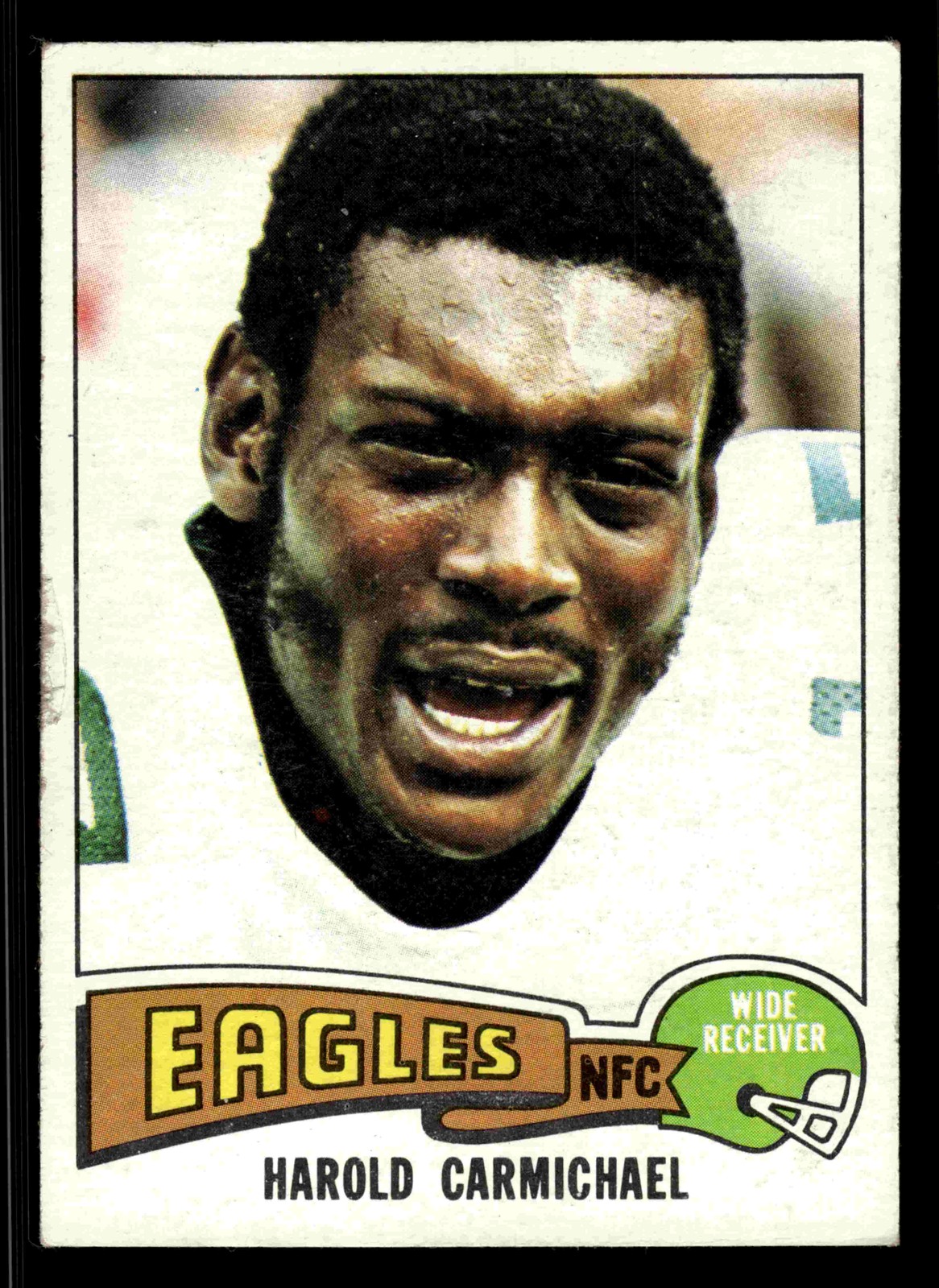 1975 Topps Harold Carmichael (HOF) #80 - Philadelphia Eagles