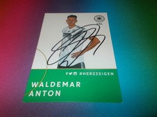 Waldemar Anton   DFB U21  signiert signed Autogramm auf Autogrammkarte